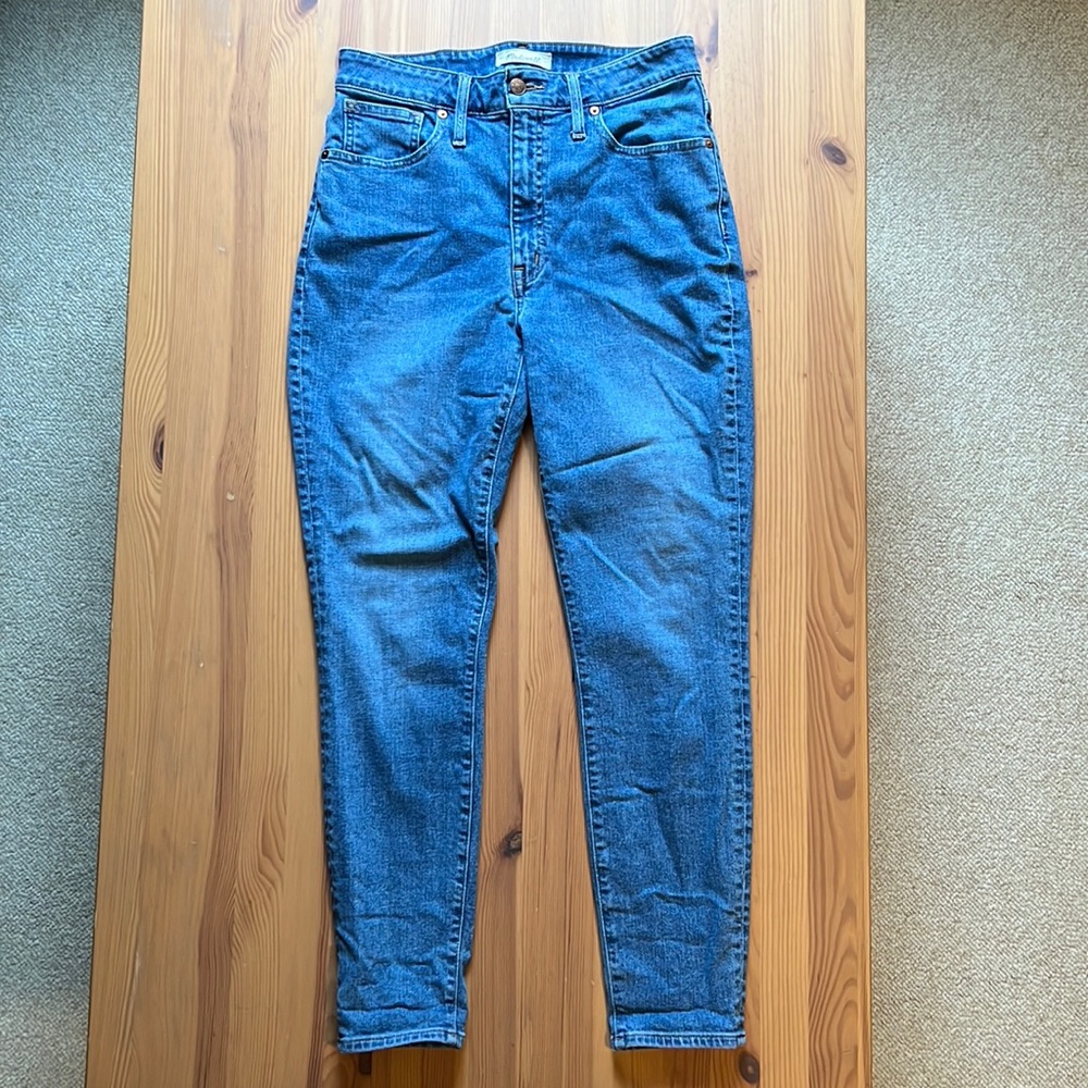 Madewell Curvy Skinny jeans, size 28